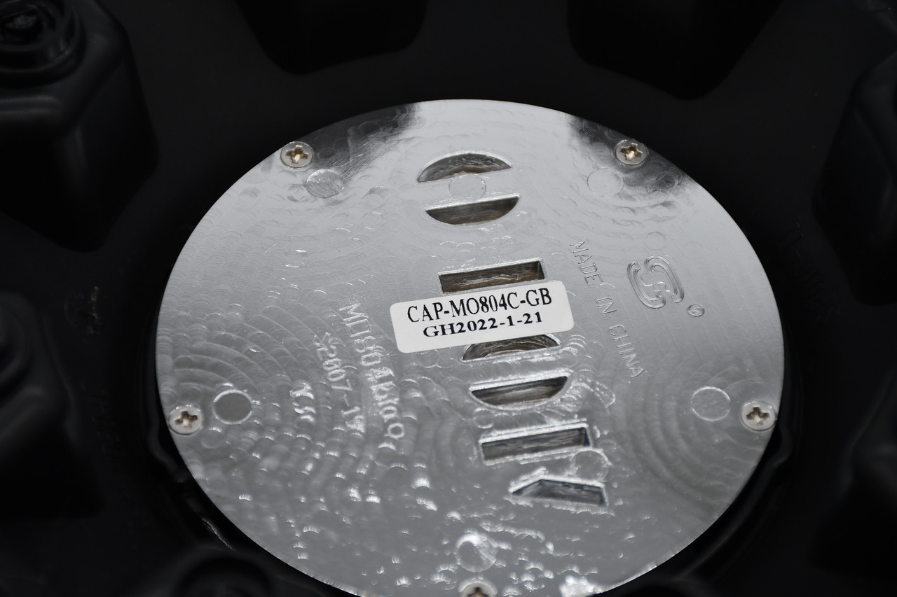 Moto Metal Gloss Black Wheel Center Cap Hub Cap UCAP-MO804C-GB 9" Fits MO804 MO808 20x9 0mm offset wheels