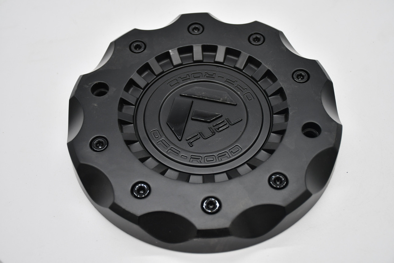 Fuel Matte Black Wheel Center Cap Hub Cap U1005-93BLD 8.5" Fits Fuel Militia 5/6 Lug
