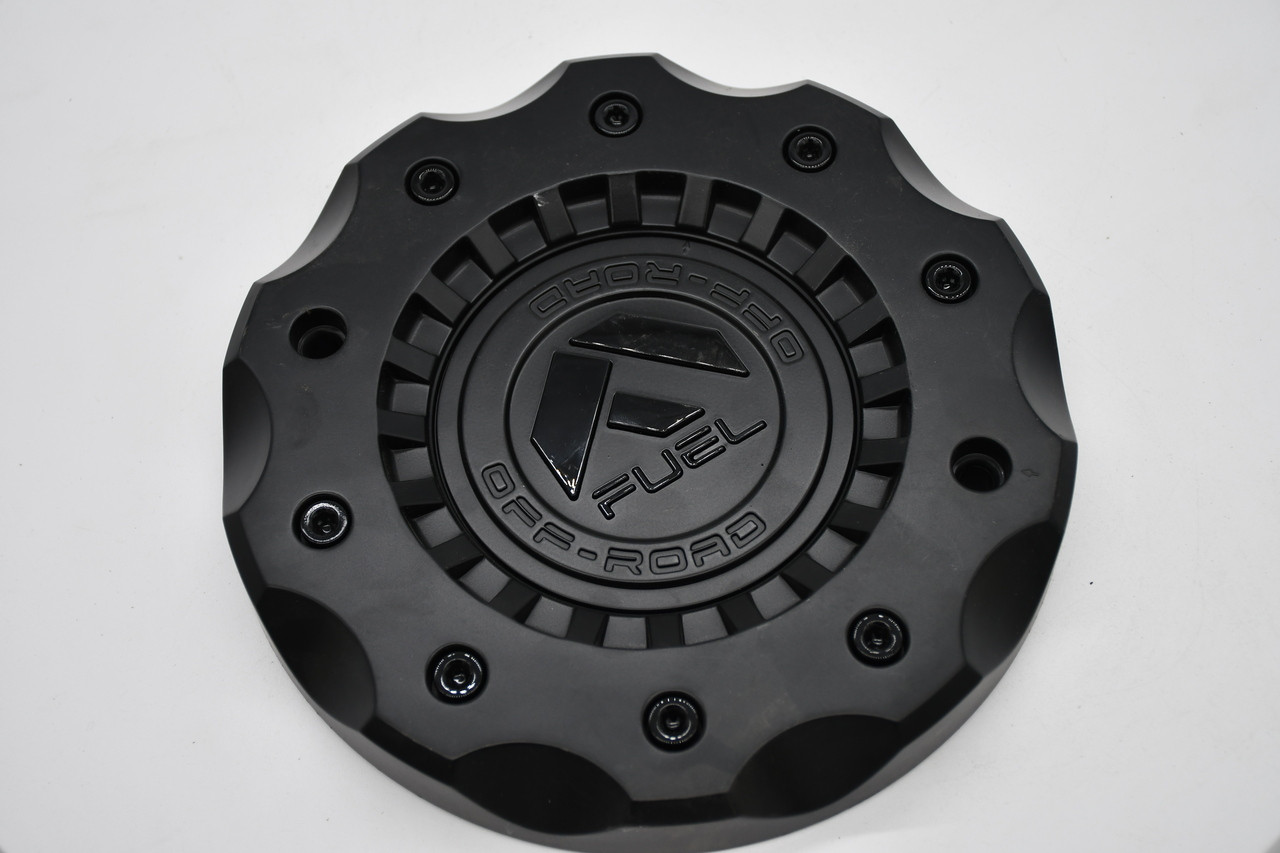 Fuel Matte Black Wheel Center Cap Hub Cap 1005-93BLD 8.5" Fits Fuel Militia 5/6 Lug