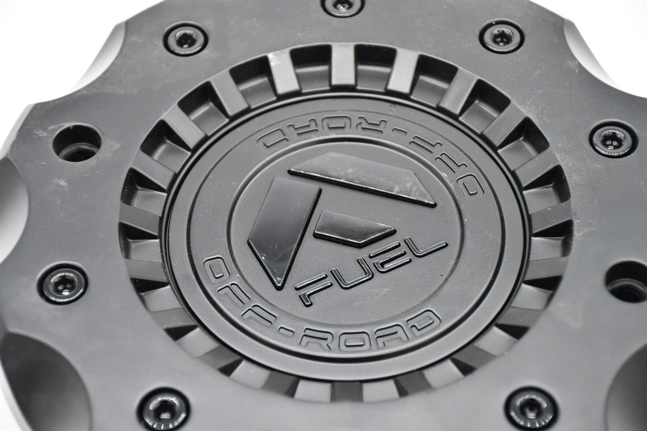 Fuel Matte Black Wheel Center Cap Hub Cap 1005-93BLD 8.5" Fits Fuel Militia 5/6 Lug