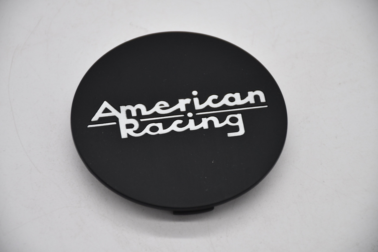 American Racing Black Wheel Center Cap Hub Cap 938K79-SB 3" AR938 Snap In