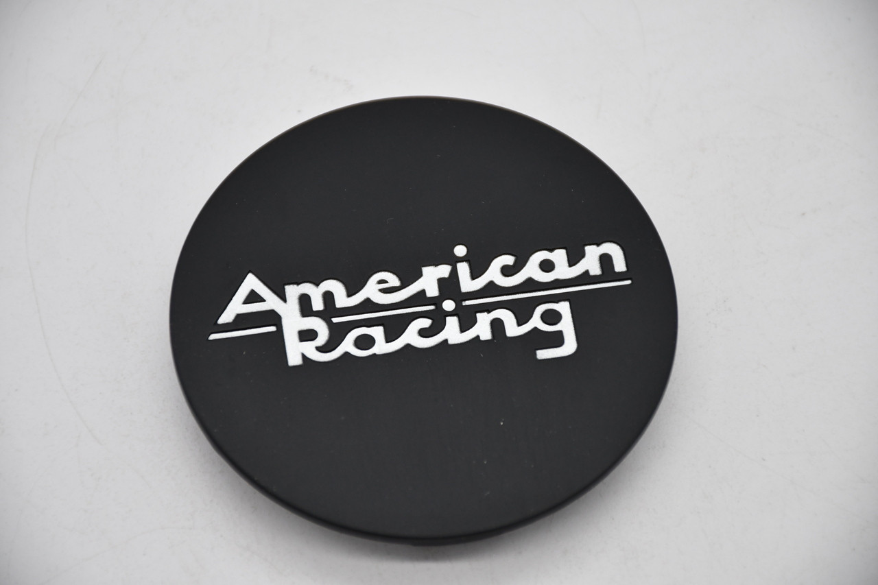 American Racing Black Wheel Center Cap Hub Cap 938K79-SB 3" AR938 Snap In