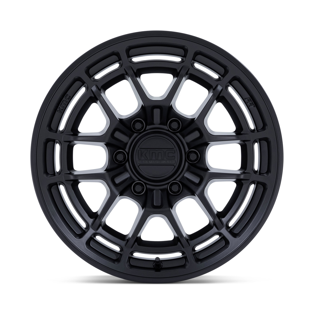 17" KMC KM732 Archer Matte Black 17x8.5 Wheel 6x135 25mm Rim KM732MX17856325
