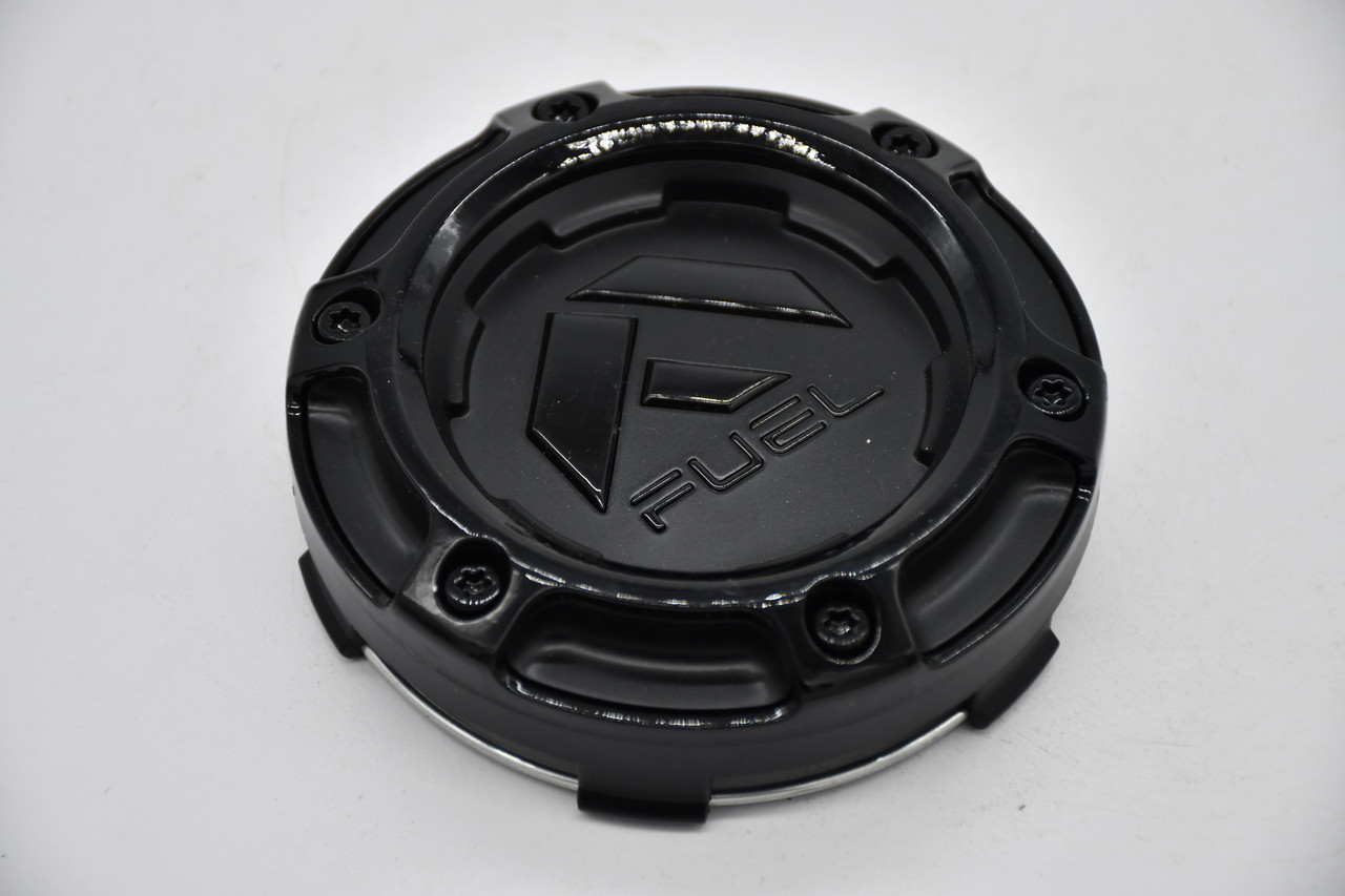 Fuel Black Wheel Center Cap Hub Cap U1004-69GBLD 4" 5/6 Lug Quake Kicker Ammo Rebel