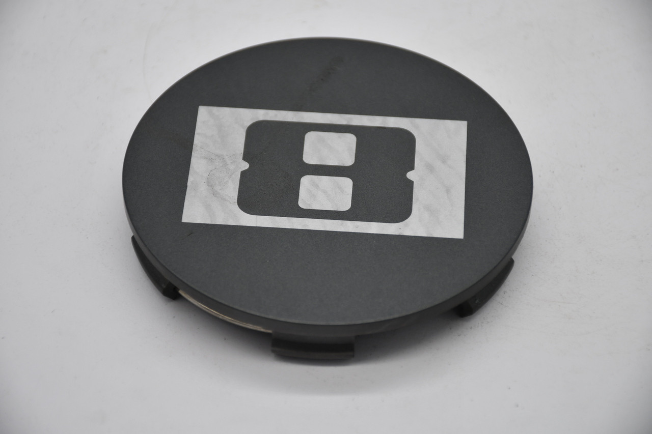 Level 8 Gray Wheel Center Cap Hub Cap C-378-1 4" MK6 wheels 5x150 6x5.5