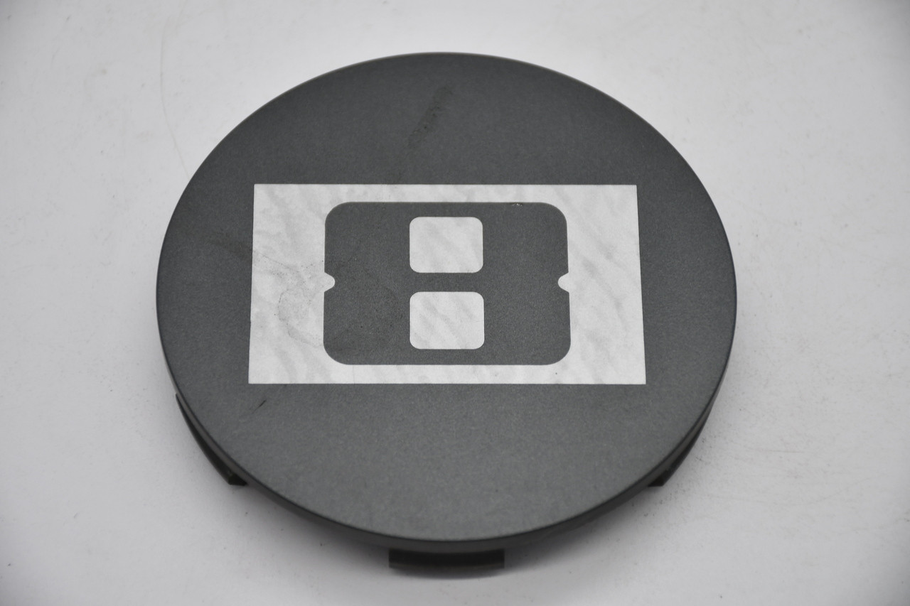 Level 8 Gray Wheel Center Cap Hub Cap C-378-1 4" MK6 wheels 5x150 6x5.5