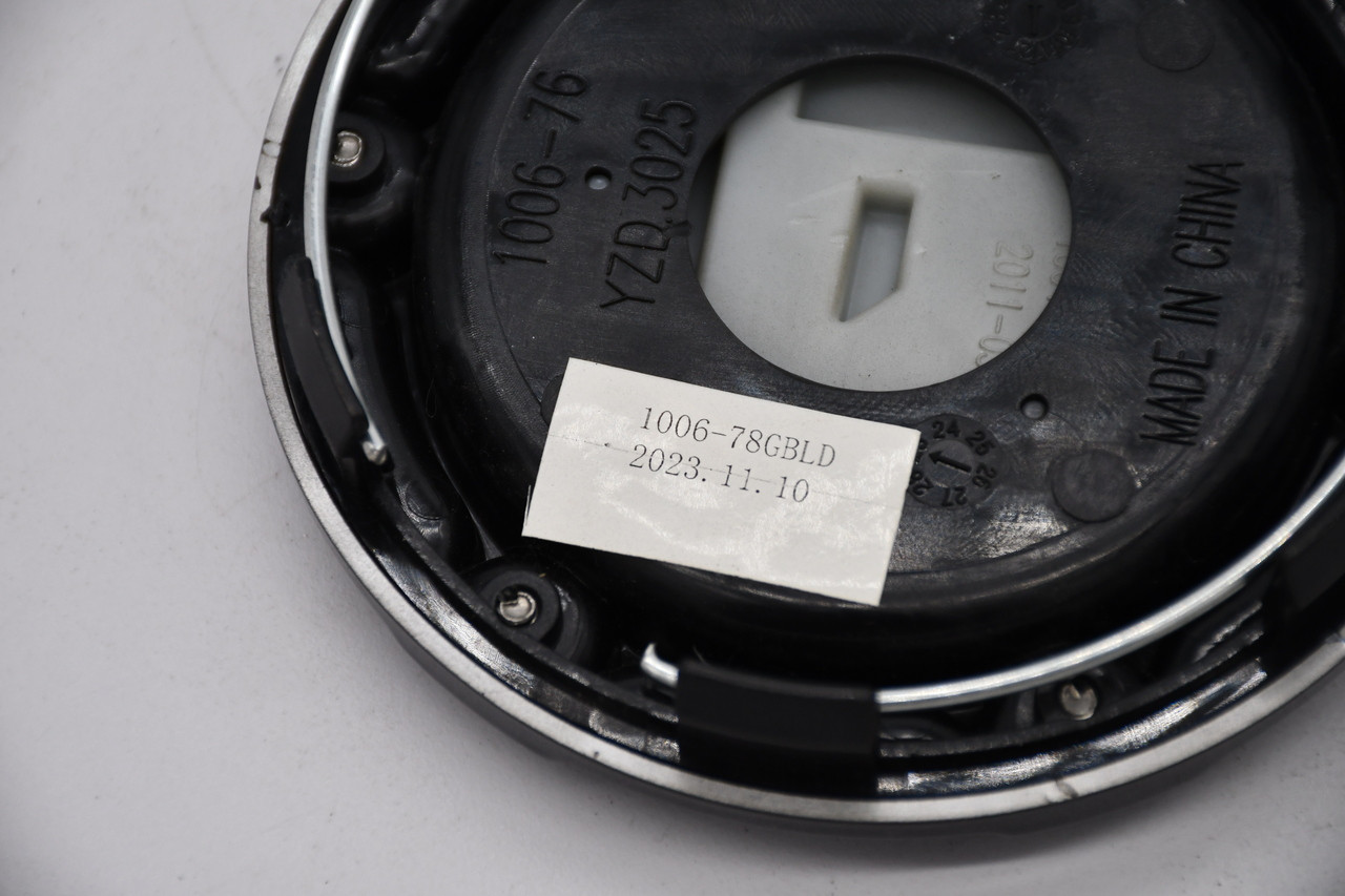 Fuel Black 6 Lug Catalyst Burn Wheel Center Cap Hub Cap 1006-78GBLD 4"