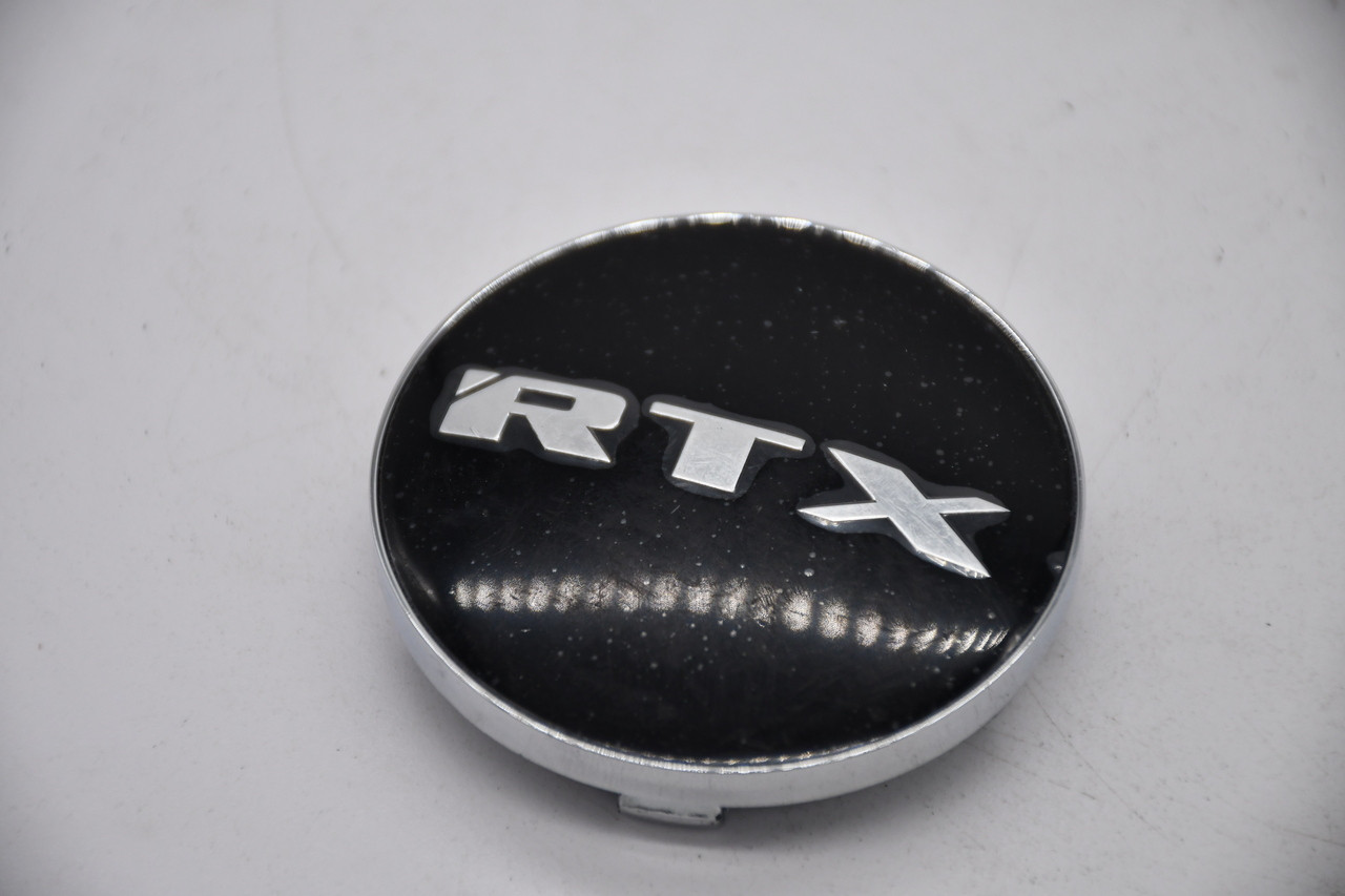 RTX Black Wheel Center Cap Hub Cap 210K62-A (RTX) 2.5" Snap In