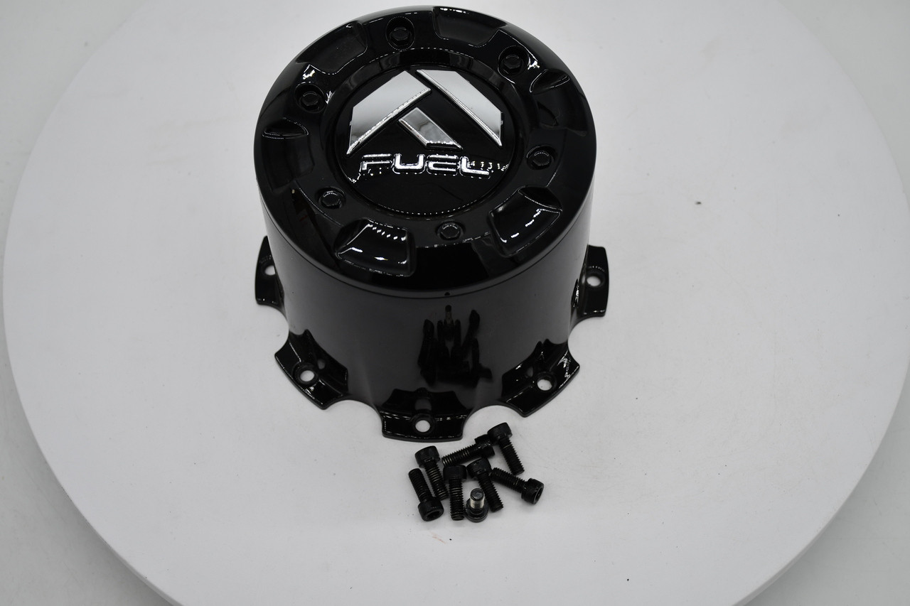 Fuel Gloss Black Wheel Center Cap Hub Cap U1003-28GBR 6.25" Rear Dually Blitz