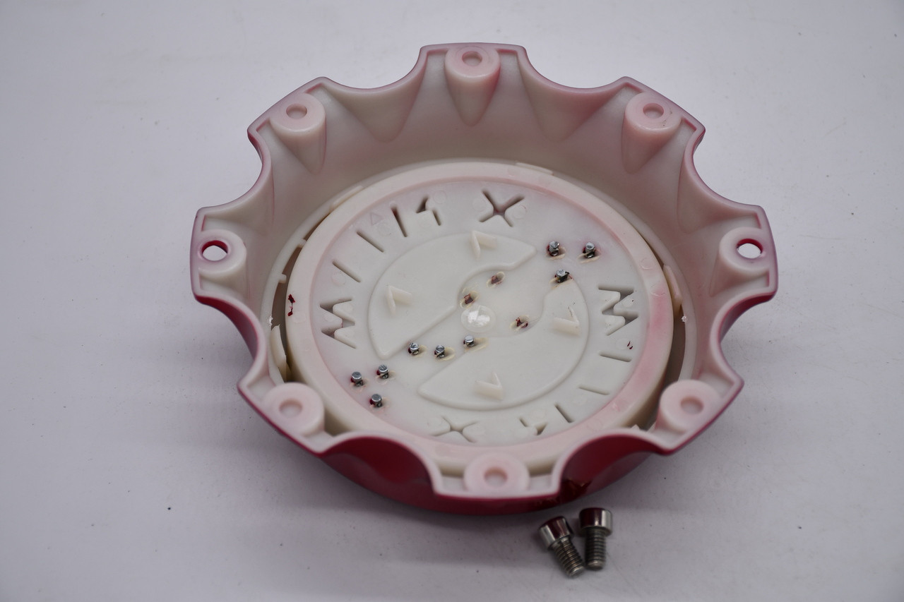 Worx Red Wheel Center Cap Hub Cap WX-8H-01 6.25" 8 Lug