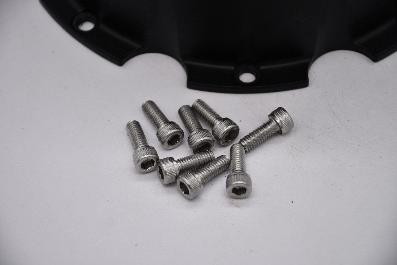 Fuel Matte Black Wheel Center Cap Hub Cap 1003-38MB 7.75" Rear Maverick & Fuel Forged Dually