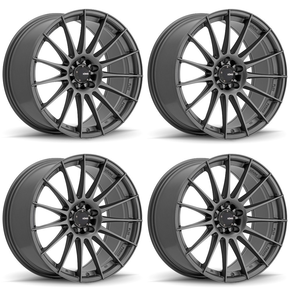 Set 4 18" Konig 48MG Rennform 18x8 Wheels 5x112 32mm 48MG-RF8851232G