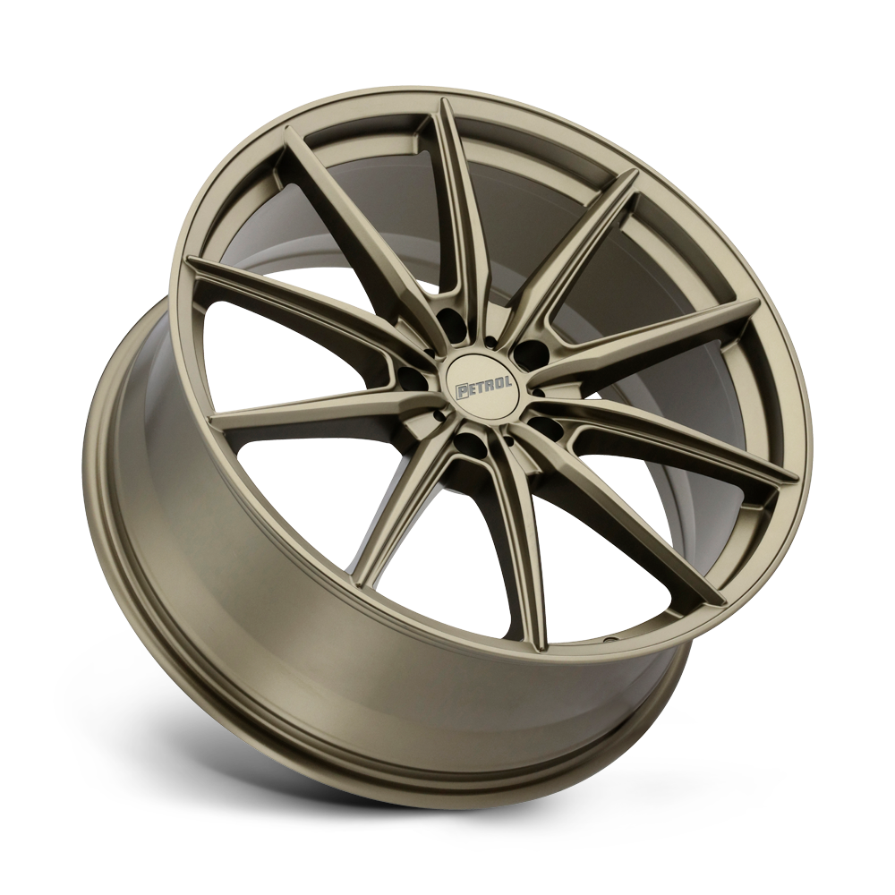 Set 4 Petrol P4B 17x8 5x120 Matte Bronze Wheels 17" 35mm Rims