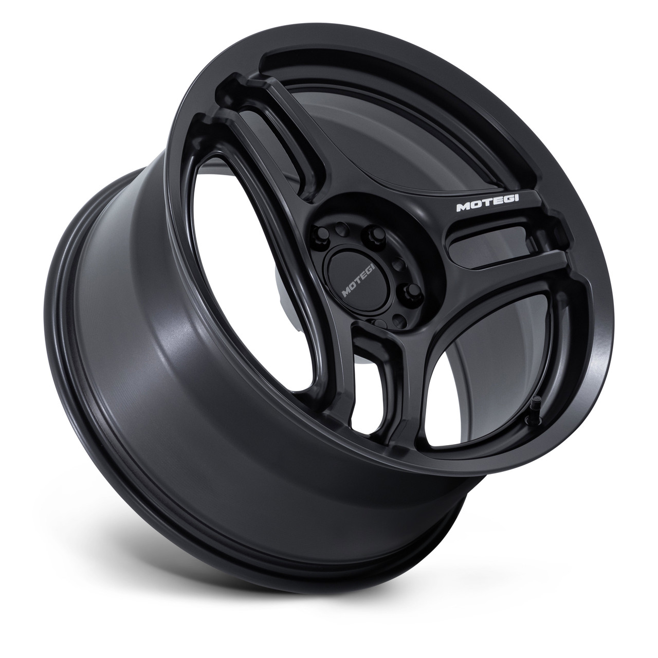 Set 4 18" Motegi MR161 Kojin Matte Black 18x8.5 Wheels 5x4.5 35mm Racing Rims