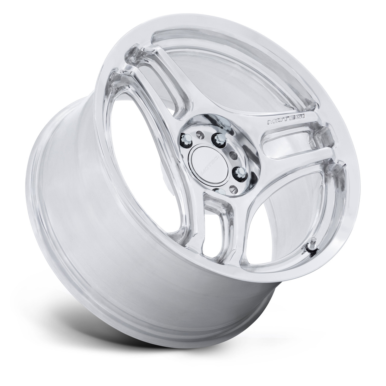 Set 4 18" Motegi MR161 Kojin Polished 18x9.5 Wheels 5x100 38mm Rims