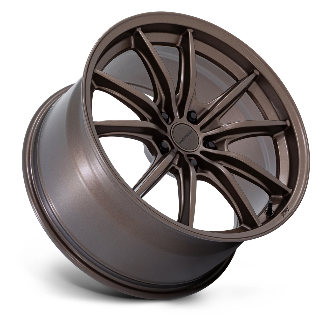 Set 4 18" Motegi MR162 Zentoku Burnt Bronze 18x9.5 Wheels 5x120 42mm Rims