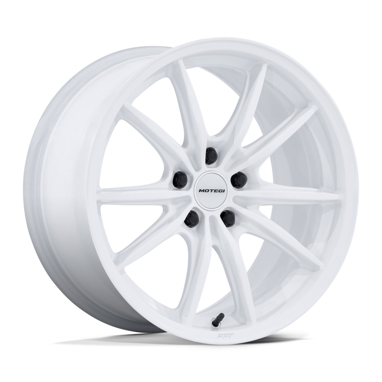17" Motegi MR162 Zentoku Gloss White 17x8.5 Wheel 5x4.5 45mm Rim MR162WX17851245