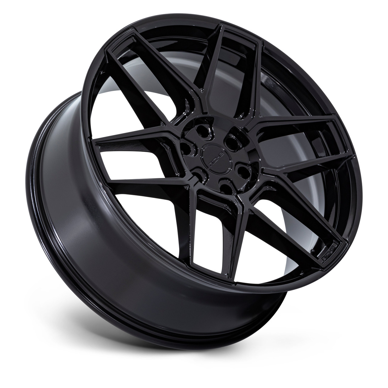 24" Niche NC281 Rise Gloss Black 24x10 Wheel 5x112 20mm Rim NC281BX24105720