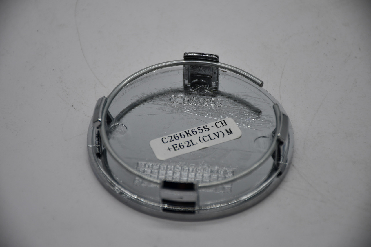 Cavallo Silver Wheel Center Cap Hub Cap C266K65S-CH 2.75