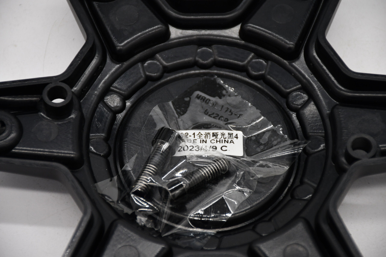 Vortek Matte Black Wheel Center Cap Hub Cap C-1892-1 7" VRT-601 VRT-606 VRT-607 VRT-608 6 Lug