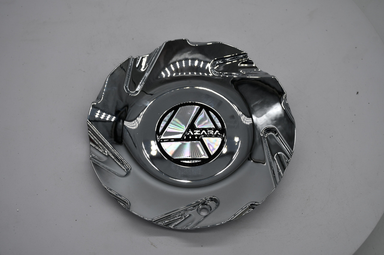 Azara Chrome Wheel Center Cap Hub Cap AZA-529 7" AZA-529 18-24"
