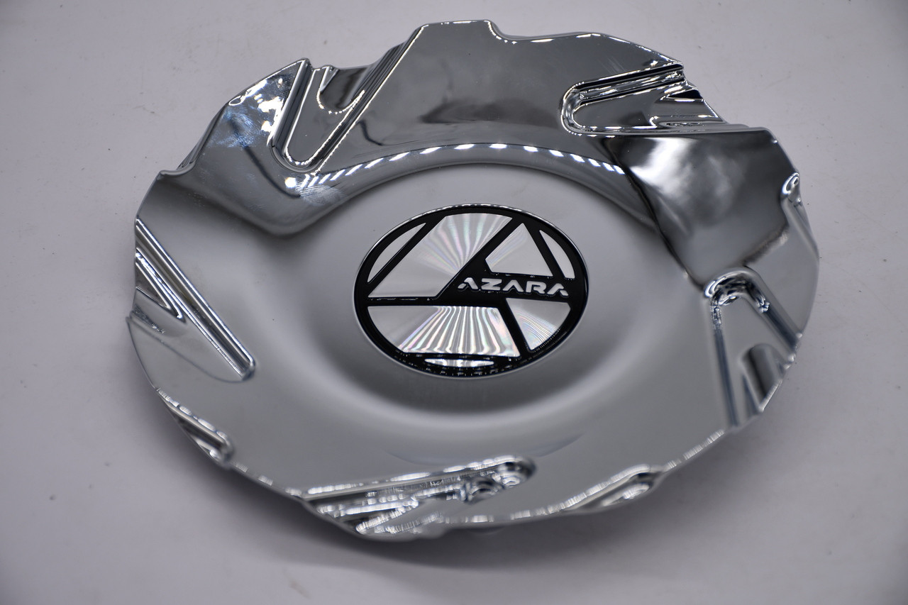 Azara Chrome Wheel Center Cap Hub Cap AZA-529 7" AZA-529 18-24"
