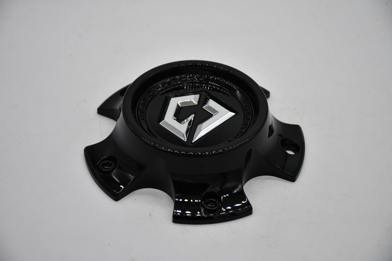 Gear Offroad Gloss Black Wheel Center Cap Hub Cap C-809-1 5"