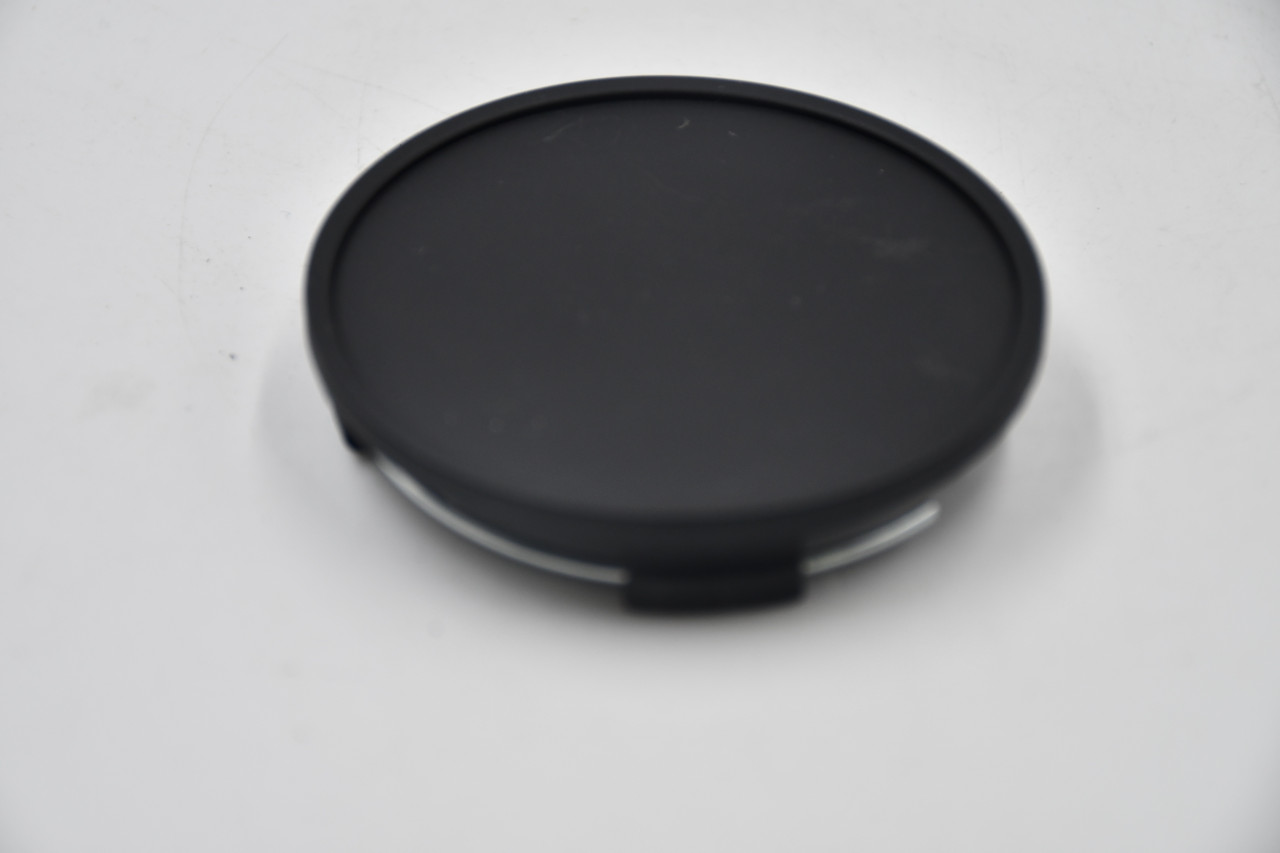 Blank Flat Black Wheel Center Cap Hub Cap CAP-CTC1 2.625" Black Blank No Logo Snap in