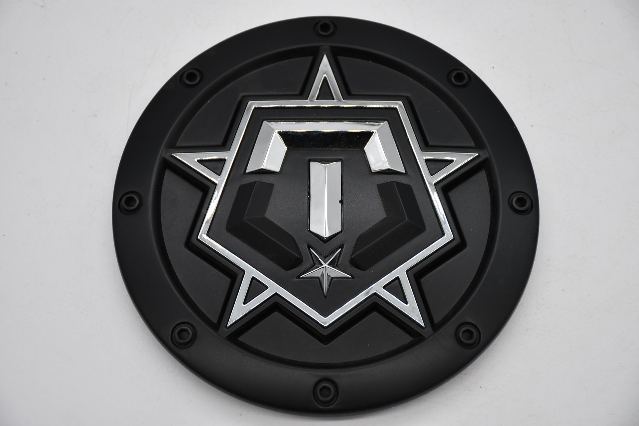 TIS Matte Black Wheel Center Cap Hub Cap 6032K139-TIS-CAP 5.5"