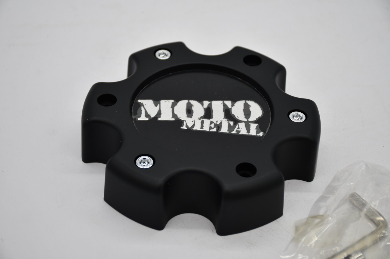 Moto Metal Matte Black Wheel Center Cap Hub Cap U845L1402S2 5.75" 956 957 958 6x135