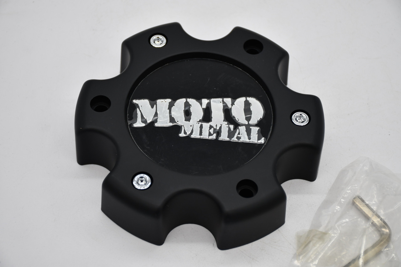 Moto Metal Matte Black Wheel Center Cap Hub Cap U845L1402S2 5.75" 956 957 958 6x135
