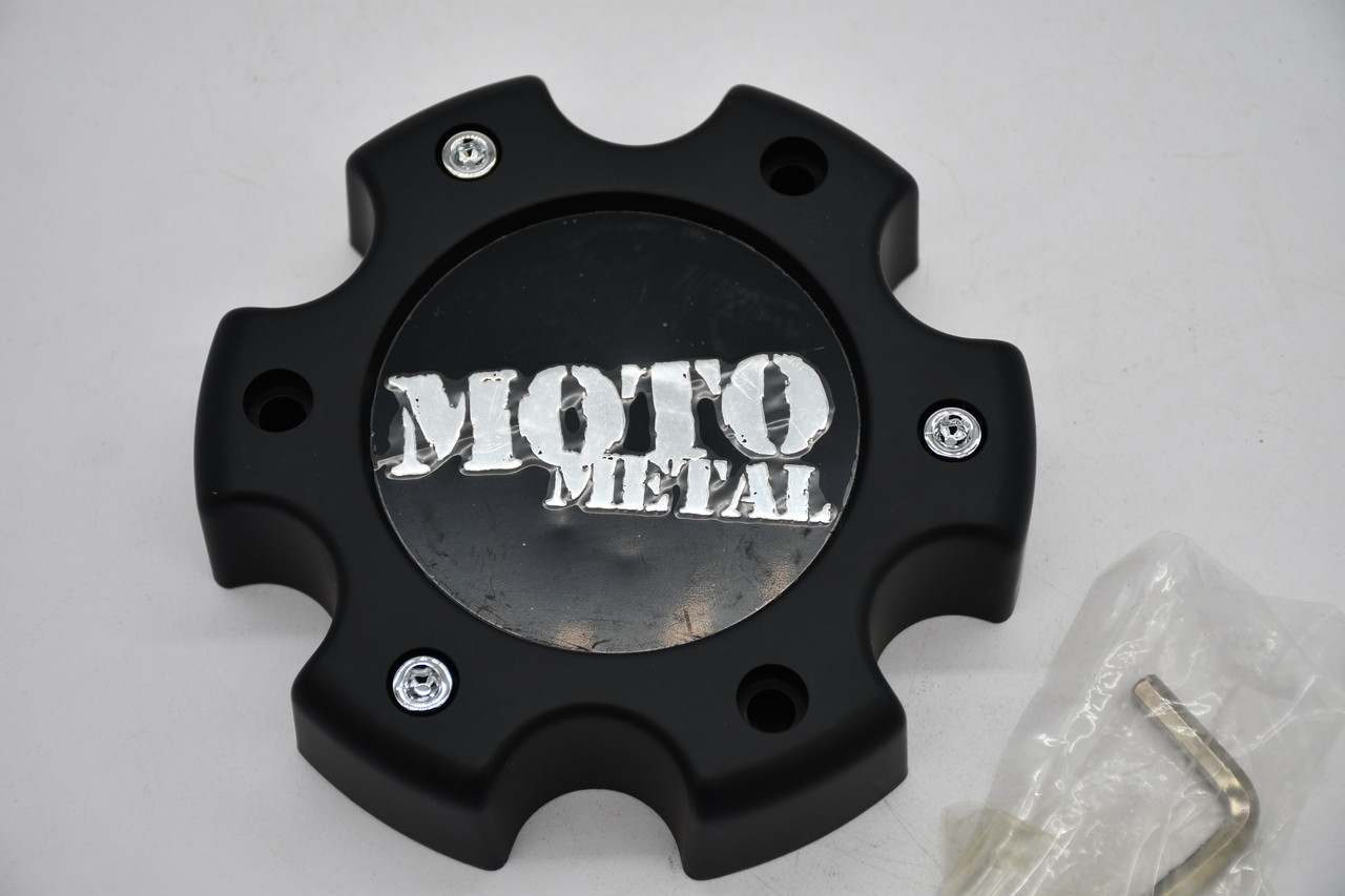 Moto Metal Matte Black Wheel Center Cap Hub Cap U845L1402S2 5.75" 956 957 958 6x135