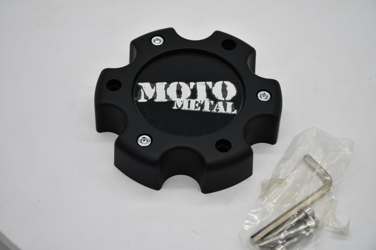 Moto Metal Matte Black Wheel Center Cap Hub Cap 845L1402S2 5.75" 956 957 958 6x135