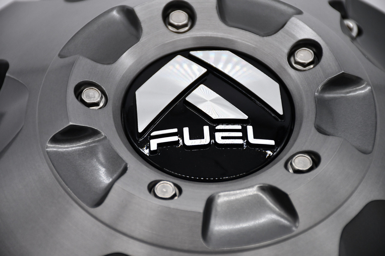 Fuel Platinum Wheel Center Cap Hub Cap 1003-88FLRT 8.75" Contra 8 lug 5 Bar