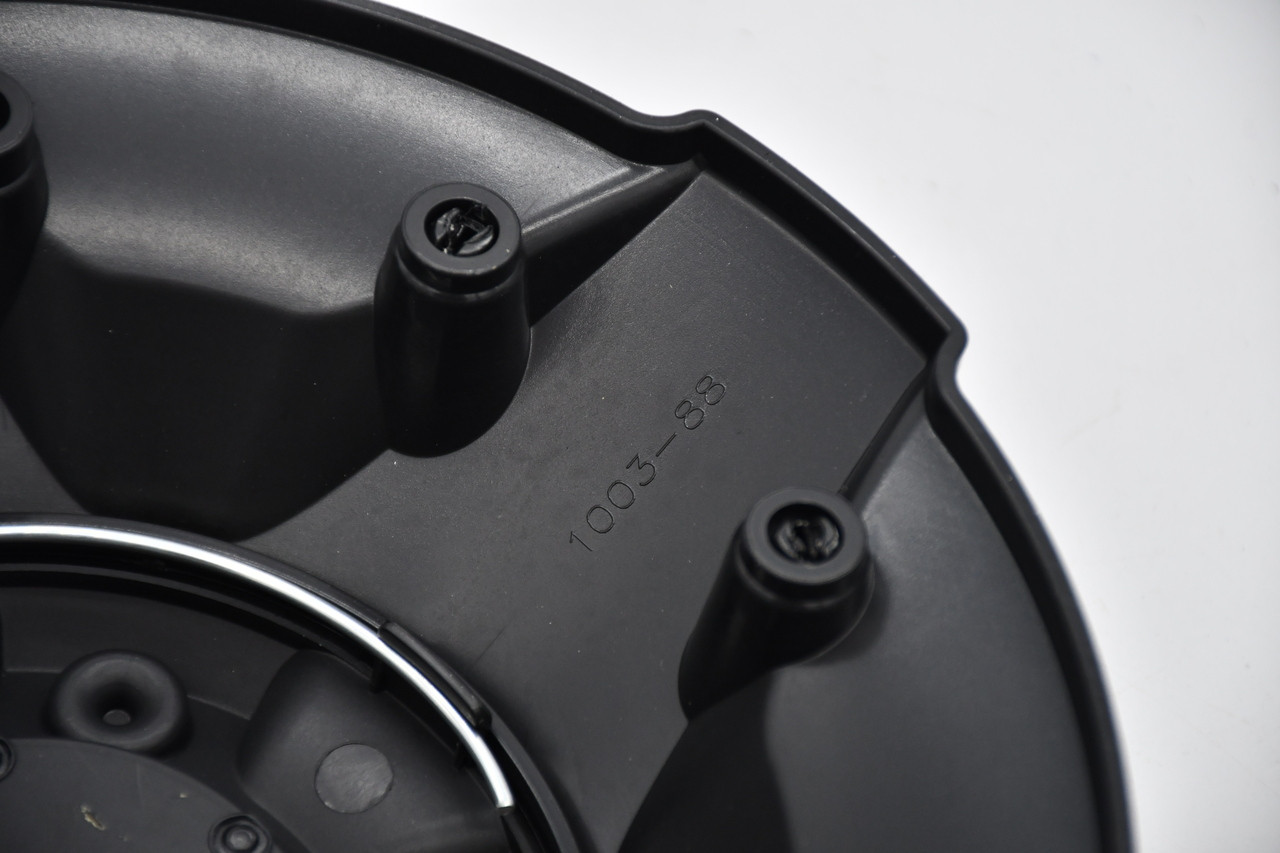 Fuel Gloss Black Blue Logo Wheel Center Cap Hub Cap 1003-88GBK 8.5" D644 Contra 8 Lug