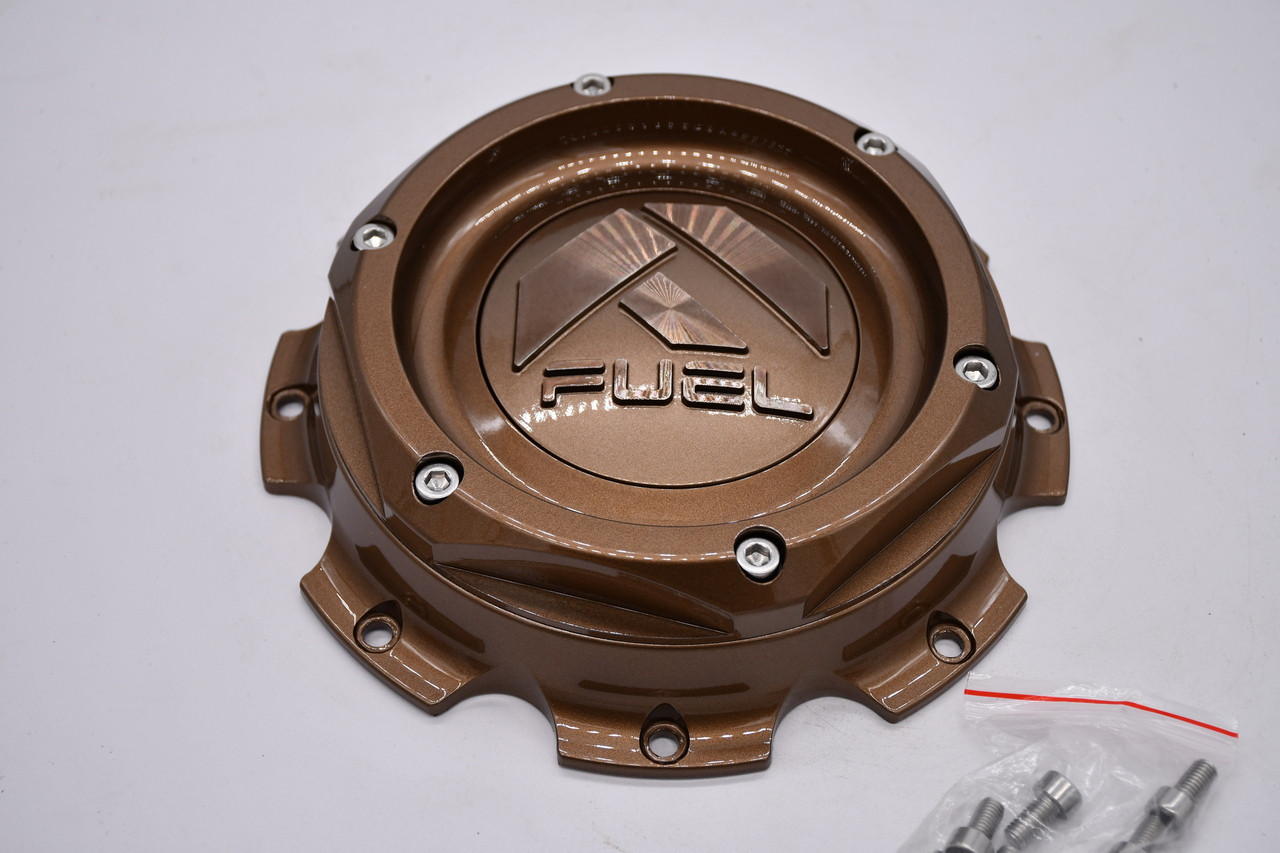 Fuel Bronze Wheel Center Cap Hub Cap U1005-37-08LZLZT 7.75" D876 Flux Dually Front 8x200 8x210