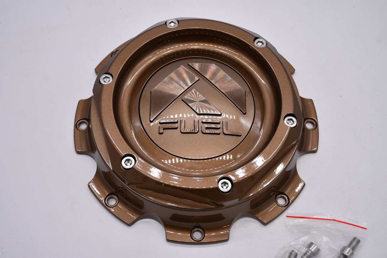 Fuel Bronze Wheel Center Cap Hub Cap 1005-37-08LZLZT 7.75" D876 Flux Dually Front 8x200 8x210