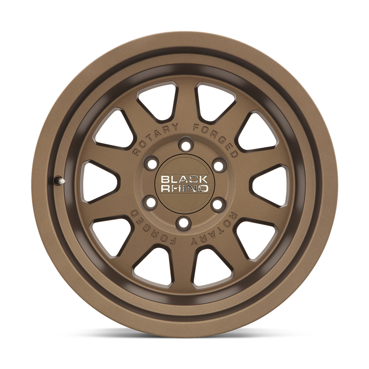 Set 4 Black Rhino Stadium 17x8.5 6x4.5 Matte Bronze Wheels 17" 0mm Rims