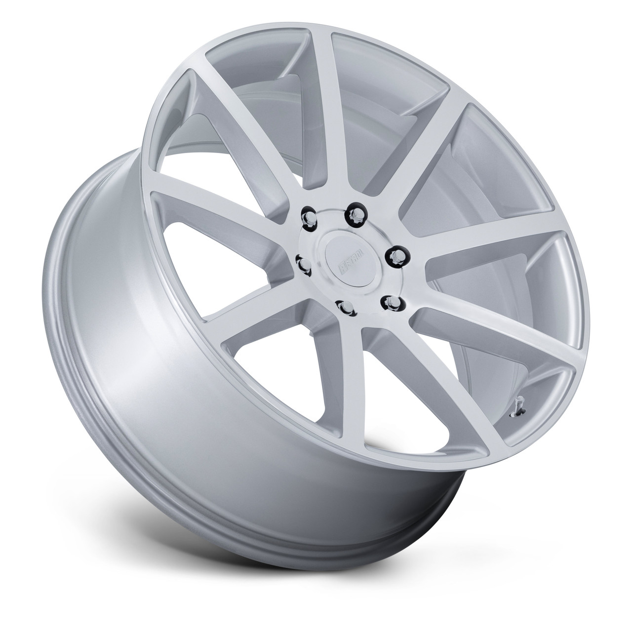 Set 4 20" Petrol PE007 P6E Gloss Silver Machined Face 20x9.5 Wheels 6x5.5 25mm