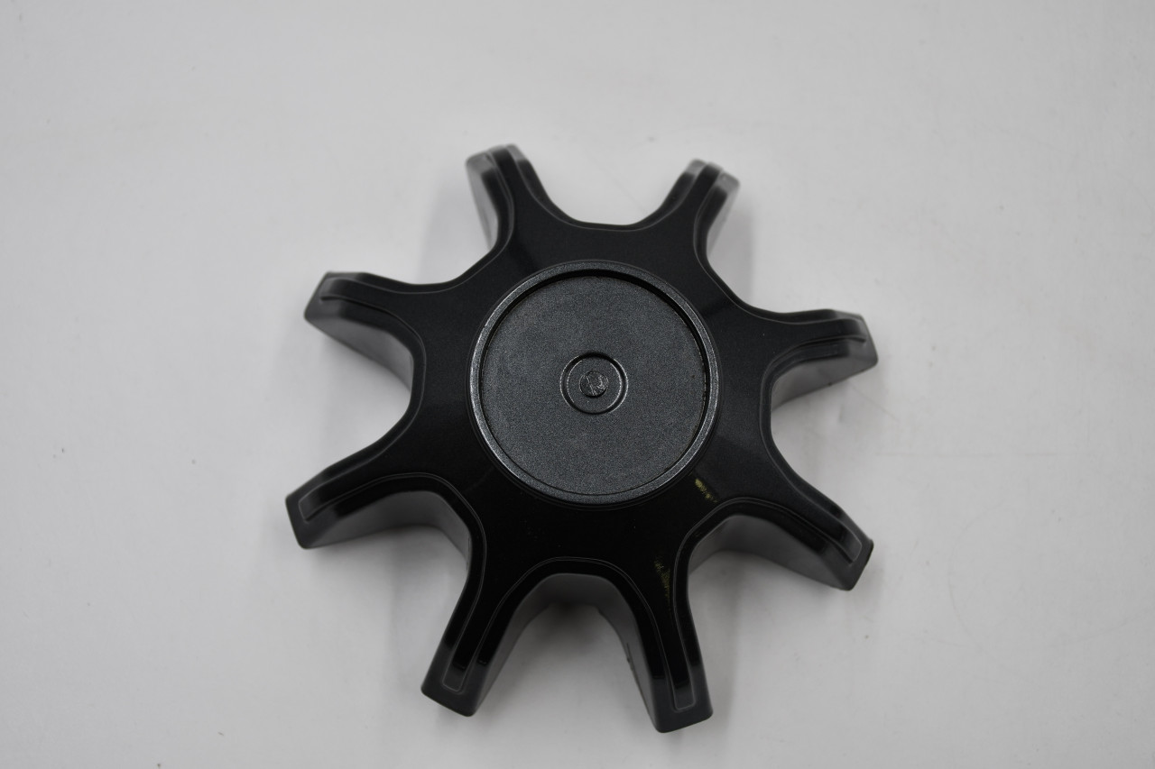 Vision Glossy Gun Metal Wheel Center Cap Hub Cap C112GM-V 5.375" Vision No Logo