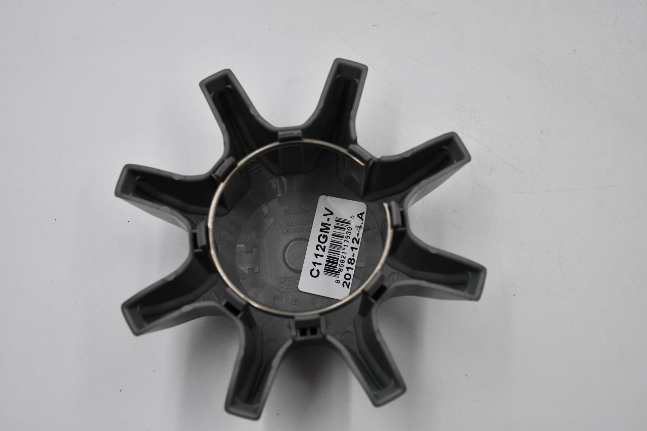 Vision Glossy Gun Metal Wheel Center Cap Hub Cap C112GM-V 5.375" Vision No Logo