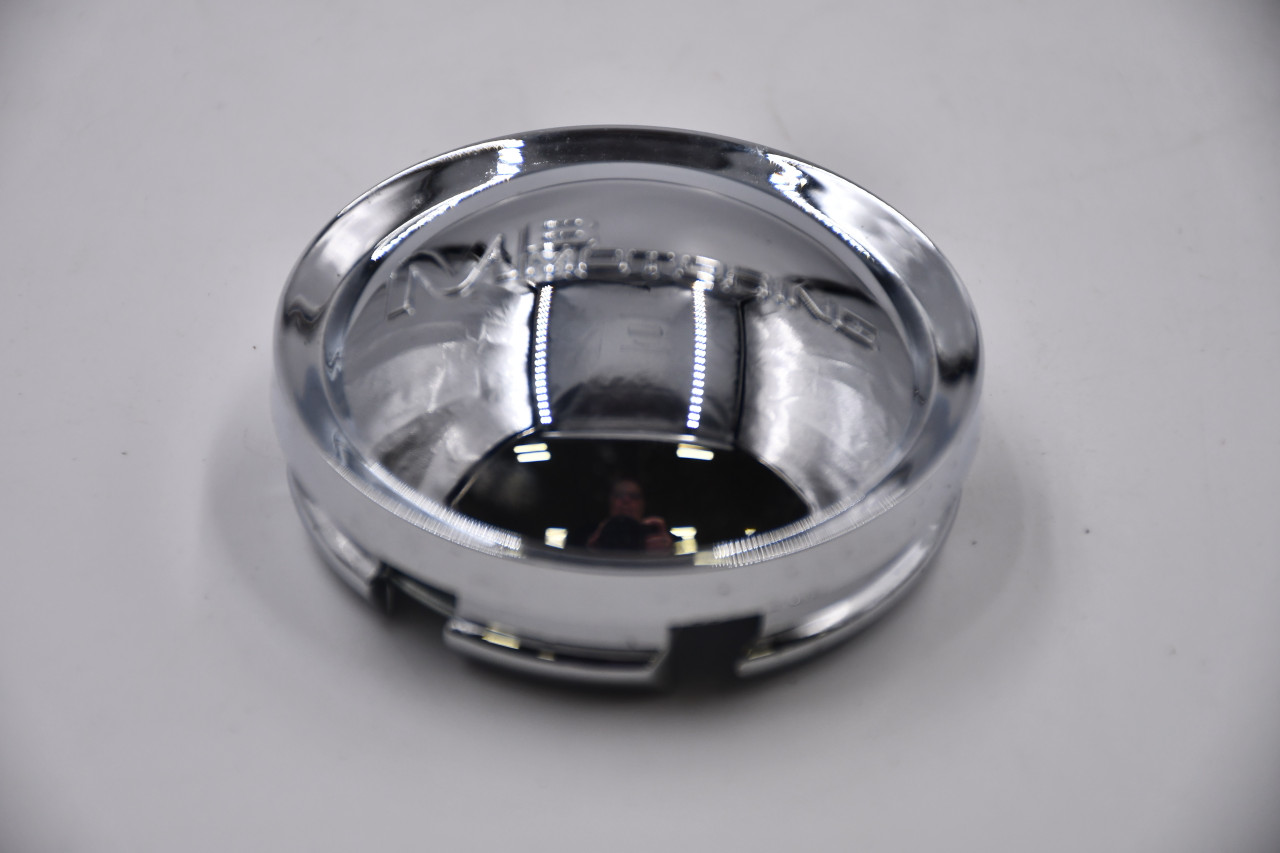 MB Wheels Chrome Wheel Center Cap Hub Cap 115350F-1 2.125" MB Motoring Snap In