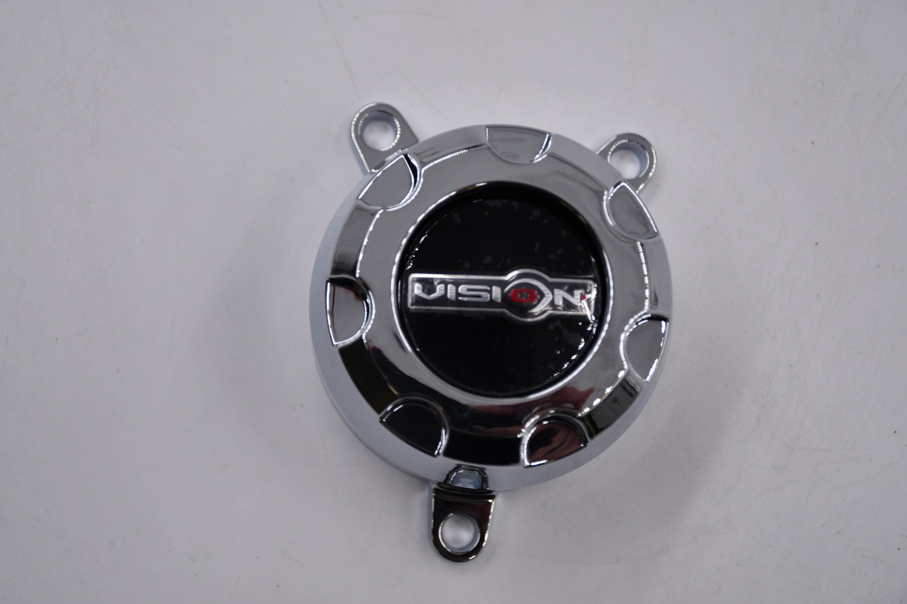 Vision Chrome Wheel Center Cap Hub Cap C398-65V(CR) 4.125" Vision