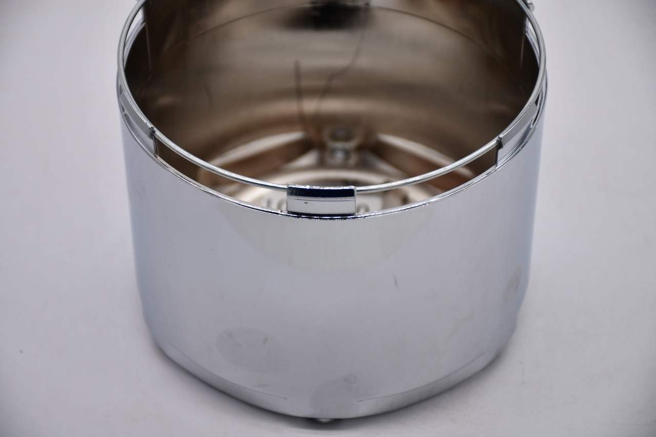 Fuel Chrome Wheel Center Cap Hub Cap 1003-50 5.25" Snap In for 8x6.5