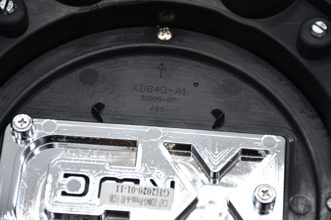 XD Gloss Black Wheel Center Cap Hub Cap UCAP-XD843-Front-A-S1(GB) 8" XD843 Dually Front