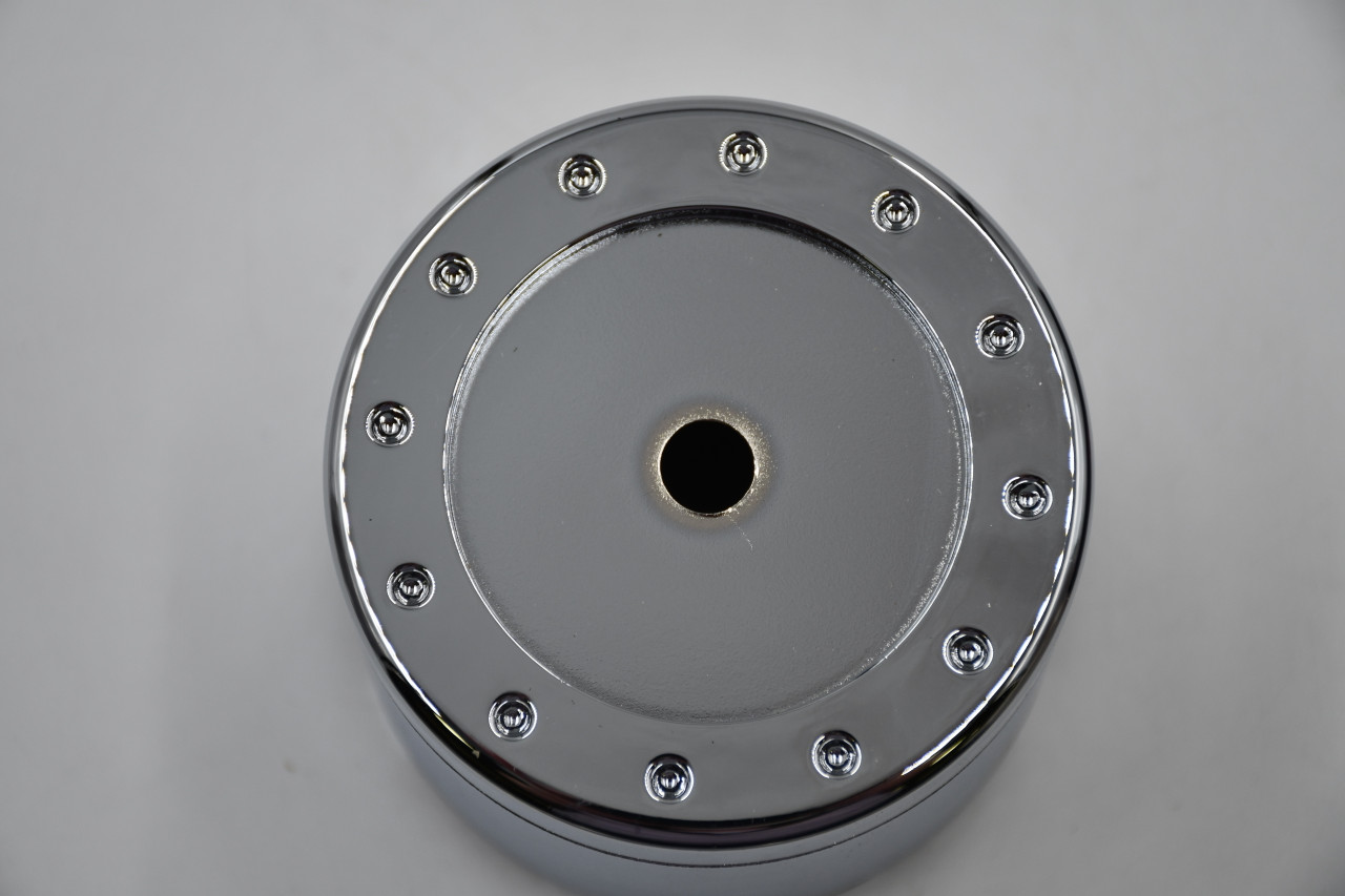 AfterMarket Chrome / No logo Wheel Center Cap Hub Cap FERVENT-CAP-F-362 3.5" AfterMarket Snap in