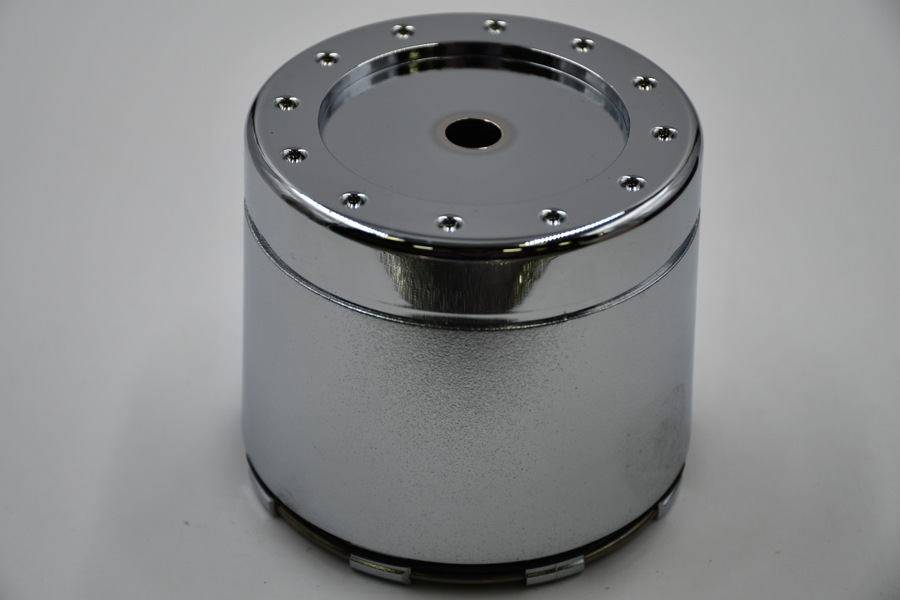 AfterMarket Chrome / No logo Wheel Center Cap Hub Cap FERVENT-CAP-F-362 3.5" AfterMarket Snap in