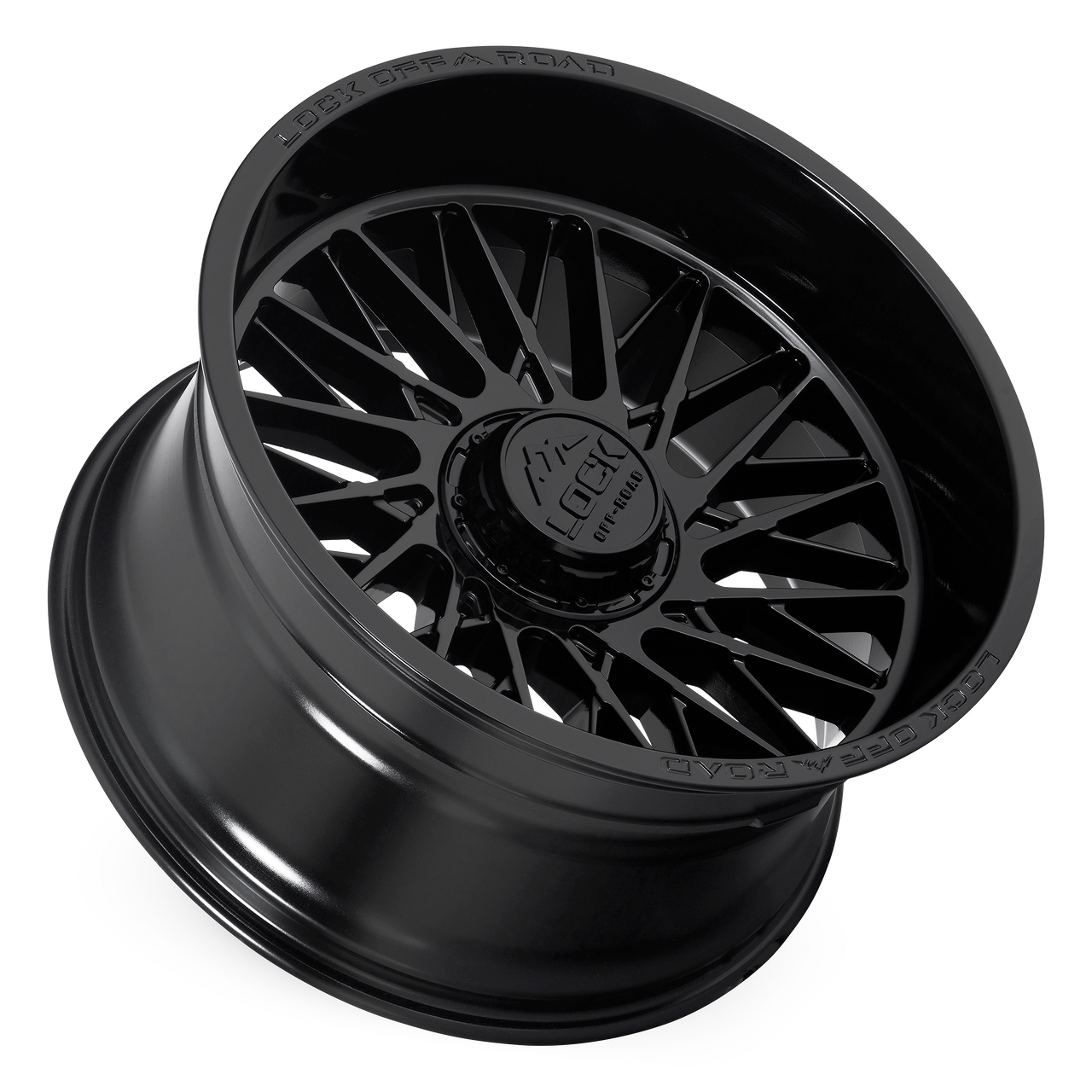 20" Lock Extreme Bandit Gloss Black 20x10 8x170 18mm Truck Wheel BANDIT-2187GB