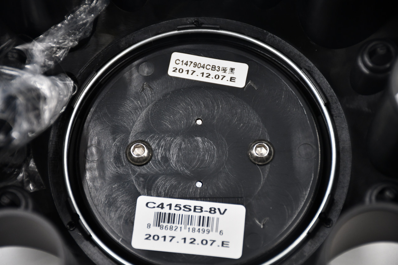 Vision Wheels C415SB-8V Satin Black Wheel Center Cap – Wheel Center Caps