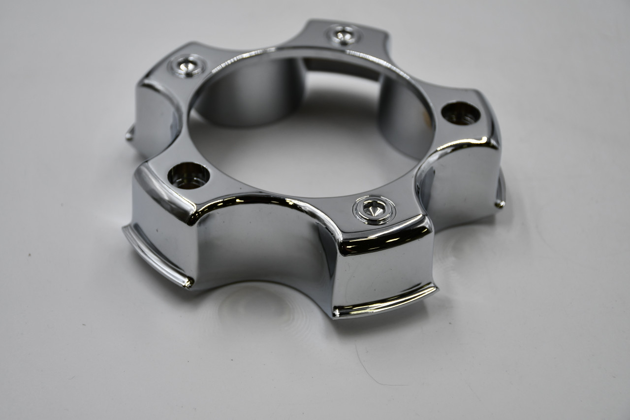 Vision Chrome Wheel Center Cap Hub Cap C326-50-CAP 5.5" Vision Open End No Logo 5 Lug